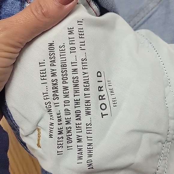 Torrid Size 20R mid rise slim boot vintage Stretch - Picture 5 of 7